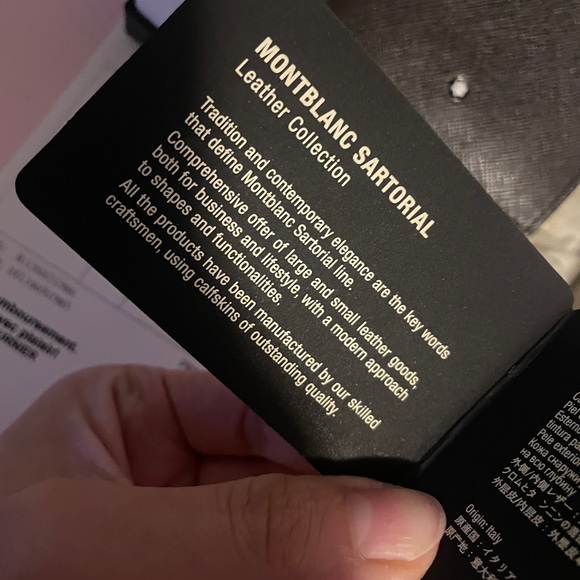 (SOLD )Mont Blanc collection sartorial wallet - Picture 3 of 9